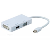 Переходник Mini DisplayPort to HDMI DVI VGA (mini DP / thunderbolt)