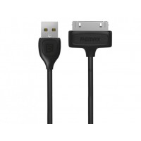 USB кабель Remax Lesu RC-050i4 iPhone 4, 1.0м black USB кабель Remax Lesu RC-050i4 iPhone 4, 1.0м black