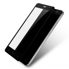 Скло Xiaomi Redmi Note 4X Full Glue (0.3 мм, 2.5D, с олеофобным покрытием) black