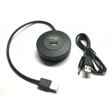 USB 2.0 4-х портовый Хаб с внешним питанием / usb hub
