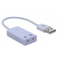 USB звуковая карта 3D Sound card 7.1 внешняя