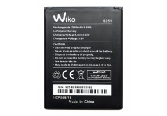 Акумулятор Wiko 5251 Pulp 3G / Pulp 4G / BQ-5522 Next / Rainbow Jam 4G / Robby