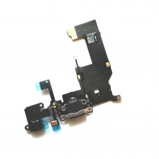 iphone 5 charge connector with hands free and components black orig