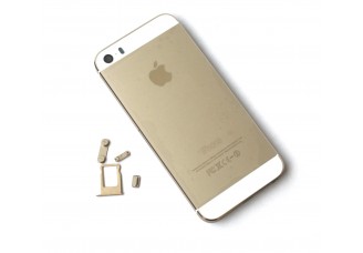 iphone 5S back cover gold high copy