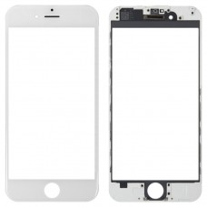 iphone 6 glass + OCA Film with frame white