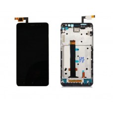 Модуль Xiaomi Redmi Note 3 чорний (дисплей + сенсор) and frame