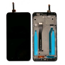 Модуль Xiaomi Redmi 4X чорний (дисплей + сенсор) and frame