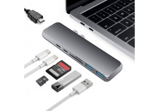 Адаптер-перехідник HUB 7 в 1 MacBook Pro Type C USB 3.0