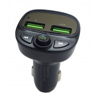 FM модулятор + АЗП автомобільна зарядка 3.4a