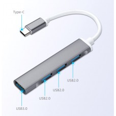 USB-хаб перехідник USB-C Type-C to USB hub